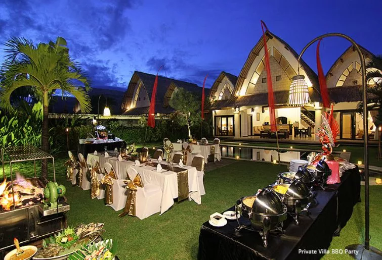 Villa Private Dining Party di Bali