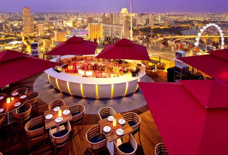 fine dining restaurant-Cé La Vi Bali