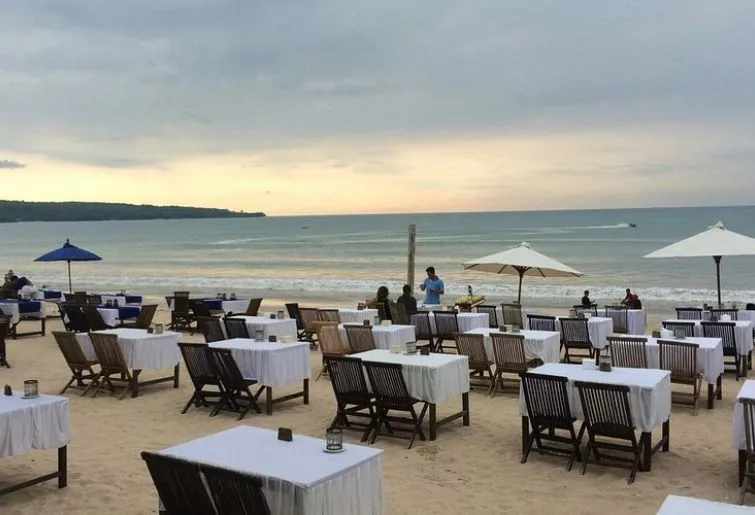 dining party bali-melati cafe