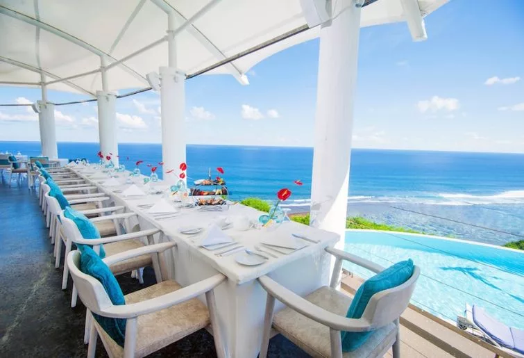 dining party bali-ocean breeze bali
