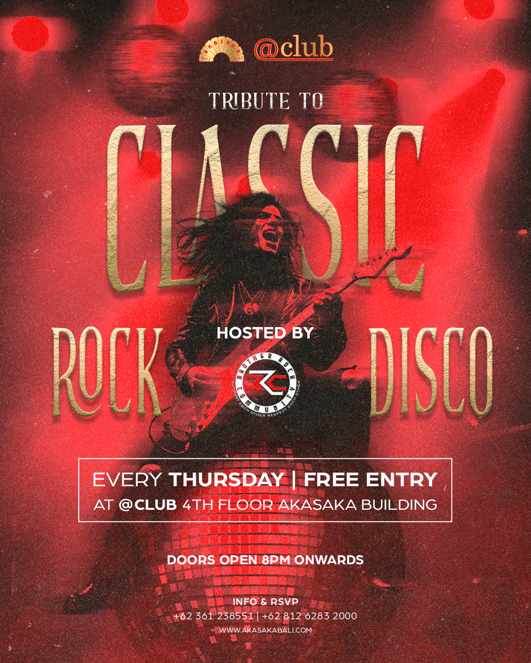 Disco Rok TRIBUTE TO CLASSIC ROCK & DISCO